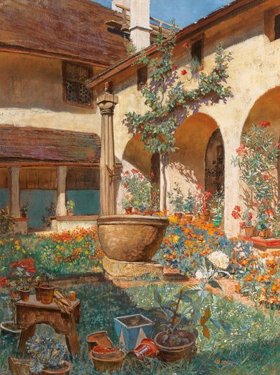 Garden in the Wachau by Hugo Charlemont